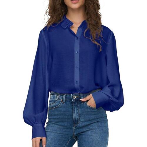 Textil Mulher camisas JDY  Azul