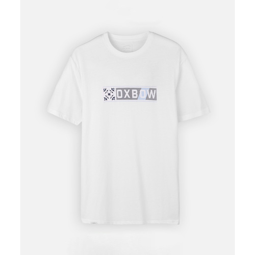 Textil Homem T-Shirt mangas curtas Oxbow Tee-shirt manches courtes FRAMED Branco