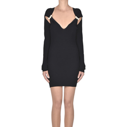 Textil Mulher Vestidos Moschino VS000006027AI Preto