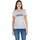 Textil Mulher T-Shirt mangas curtas Liu Jo ECS T-SHIRT MODA M/C UF5266 JS904 Branco