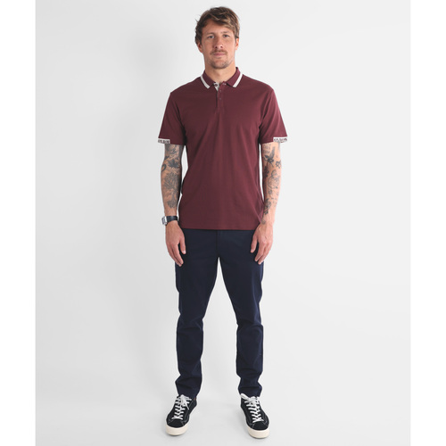Oxbow Polo manches courtes NOPAI Castanho