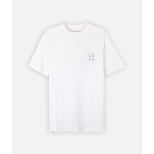 Textil Homem T-Shirt mangas curtas Oxbow Tee-shirt manches courtes CRUISER Branco