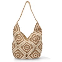 Malas Mulher Bolsa de ombro Luna Collection 80802 Bege