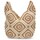 Malas Mulher Bolsa de ombro Luna Collection 80802 Bege