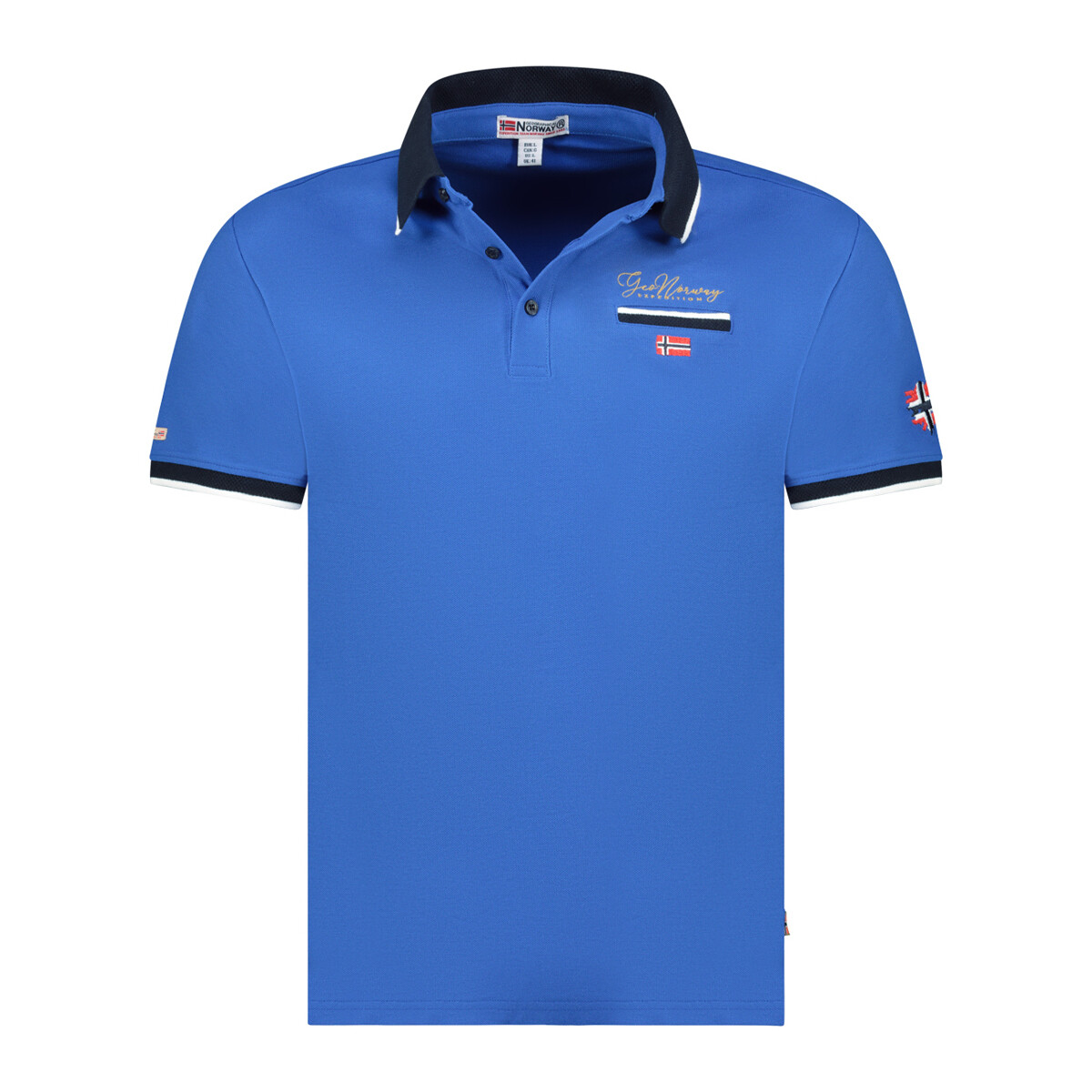 Textil Homem Polos mangas curta Geographical Norway Kara Polo Azul