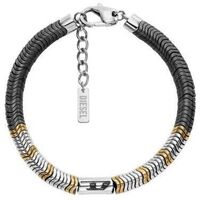 Relógios & jóias Pulseiras Diesel DX1573931-D-LOGO Cinza