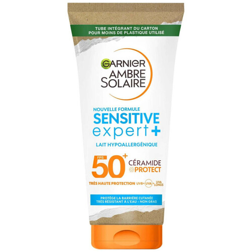 beleza Mulher Proteção solar Garnier Hypoallergenic Milk SPF50+ Ambre Solaire Sensitive Expe Outros