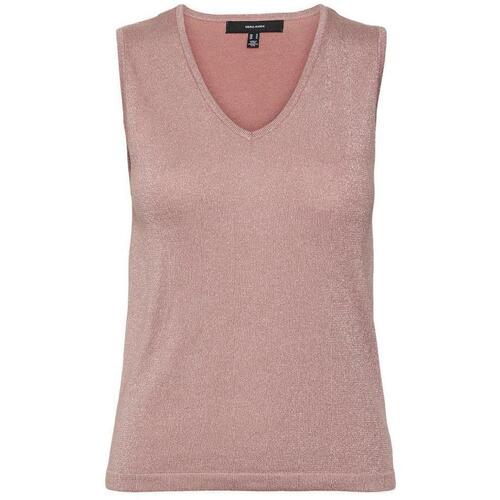 Textil Mulher Tops sem mangas Vero Moda  Rosa