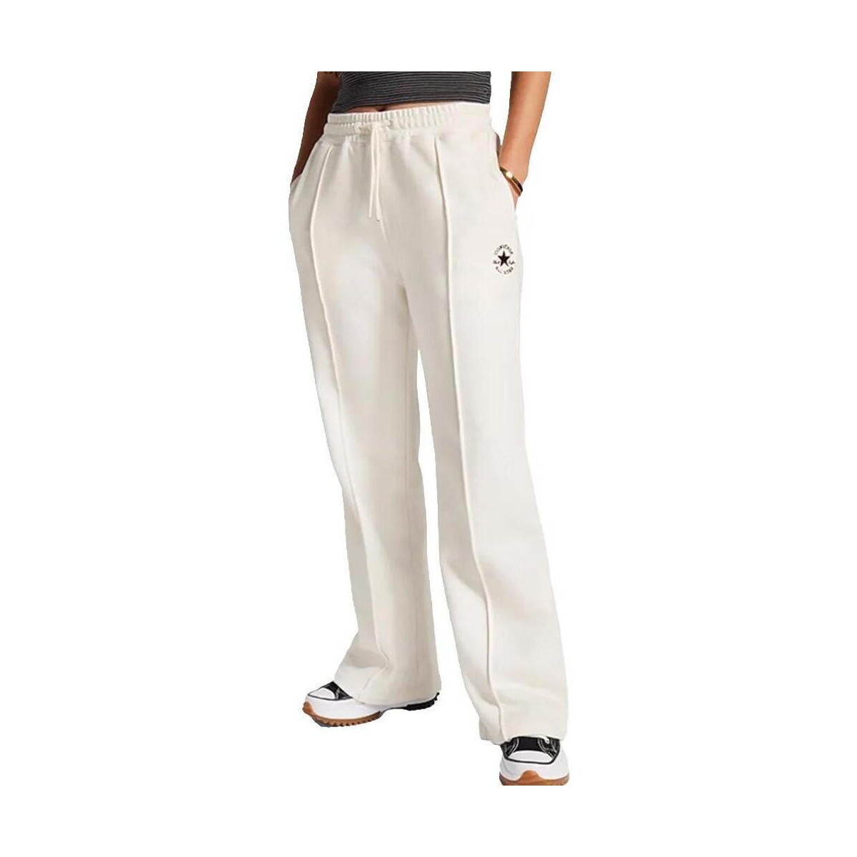 Textil Mulher Calças de treino Converse  Branco