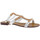 Sapatos Mulher Sapatilhas F. Milano Tobillo Cadena Branco