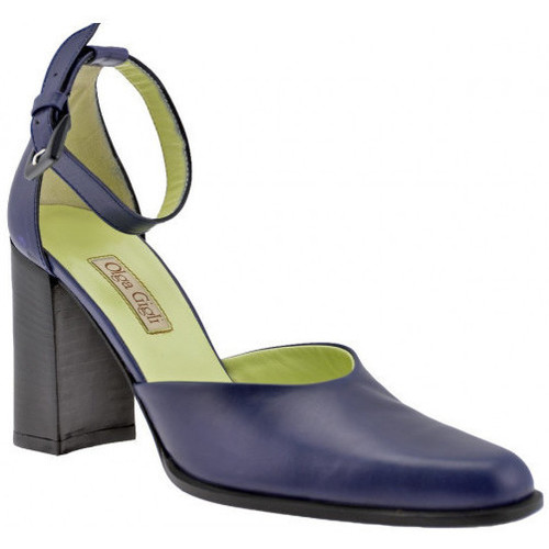 Sapatos Mulher Sapatilhas Olga Gigli Strap Heel90 Azul