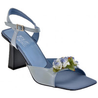 Sapatos Mulher Sapatilhas Strategia Flower Tacco70 Azul