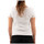 Textil Mulher T-shirts e Pólos Converse Corta Branco