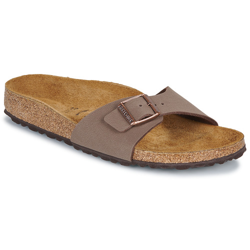Sapatos Chinelos BIRKENSTOCK Madrid Nubuck / Moca / Narrow