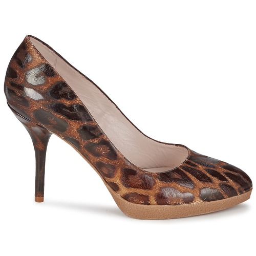 Escada AS701 Castanho / Leopardo