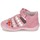 Sapatos Rapariga Sandálias Kickers GIFT Rosa