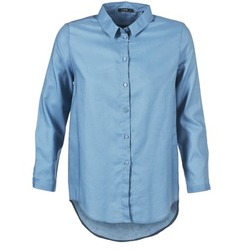 Textil Mulher camisas School Rag CHELSY Azul