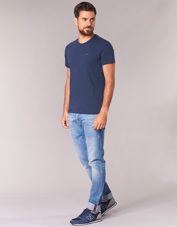 Tommy Jeans Essential Skinny Fit Logo Γυναικεία Μπλούζα