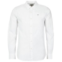 Textil Homem Camisas mangas comprida Tommy Jeans KANTERMI Branco