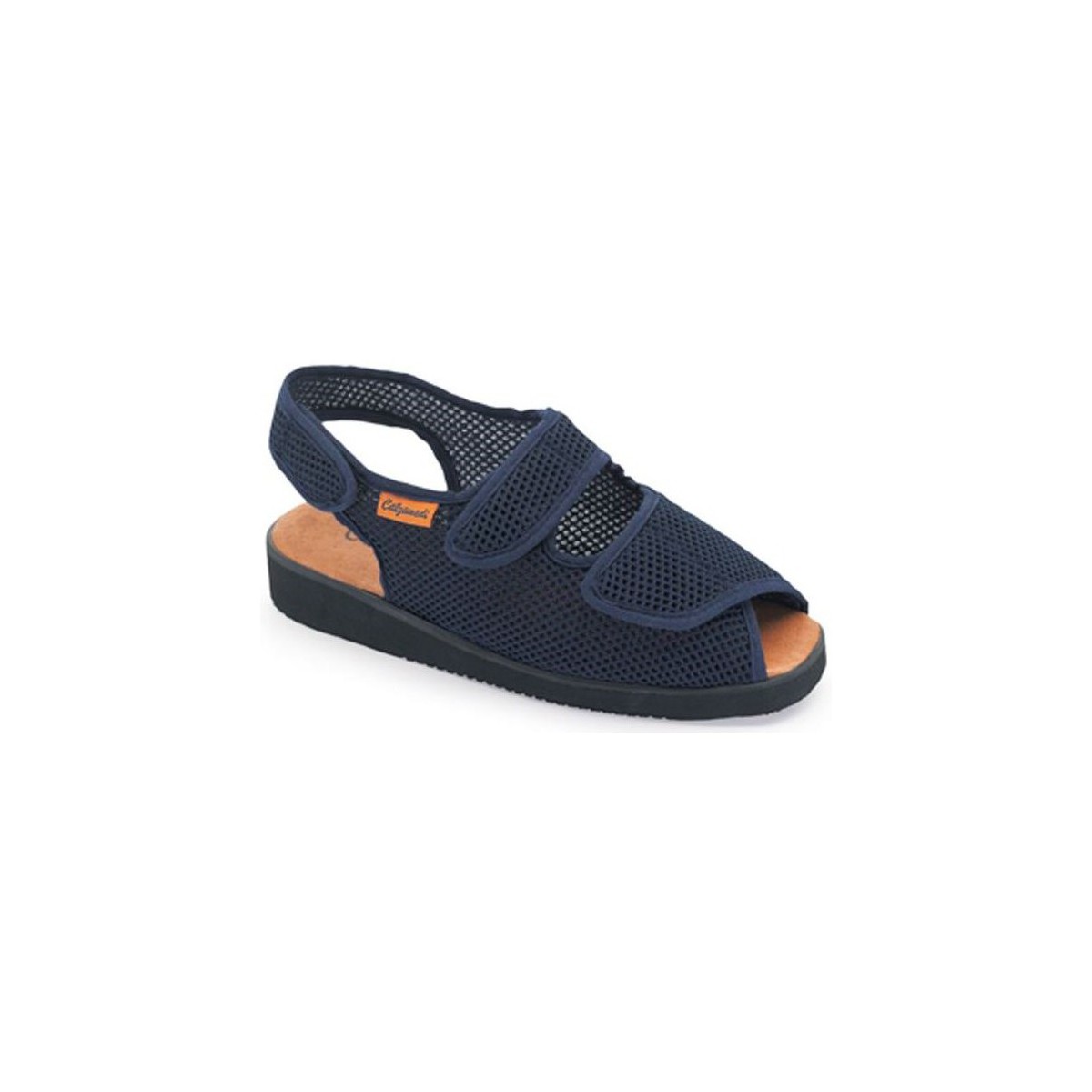 Sapatos Sandálias Calzamedi DOMESTICO DE TELA Azul
