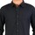 Textil Homem Camisas mangas comprida Deeluxe 62337 Preto