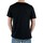 Textil Homem T-Shirt mangas curtas Joe Retro 27899 Preto