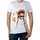 Textil Homem T-Shirt mangas curtas Eleven Paris 29156 Branco