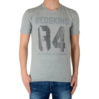 Textil Rapaz T-Shirt Shrunken mangas curtas Redskins 39892 Cinza