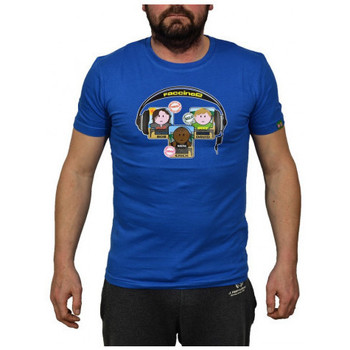 Textil Homem T-shirts e Pólos Faccine DJSet Azul