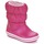 Sapatos Rapariga Гумові чоботи ніжно рожеві crocs з хутряною опушкою WINTER PUFF BOOT KIDS Rosa
