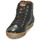 Sapatos Mulher Sapatilhas de cano-alto Pikolinos LAGOS 901 Preto