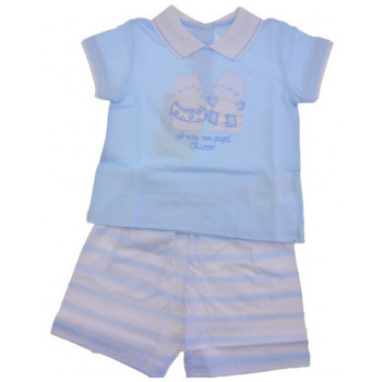 Textil Criança T-shirts e Pólos Chicco Voll Papà Neonati Azul