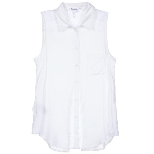 Textil Mulher camisas BCBGeneration 616953 Branco