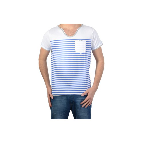 Textil Homem Calvin Klein Kids logo-trim sweatshirt Deeluxe 77831 Branco