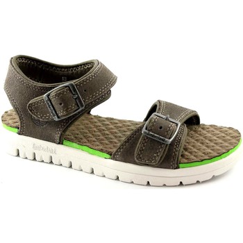 Sapatos Criança Sandálias gaiter Timberland TIM-A12KB-GR Cinza