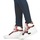 Sapatos Mulher Sapatilhas de cano-alto Serafini SAN DIEGO Branco / Vermelho