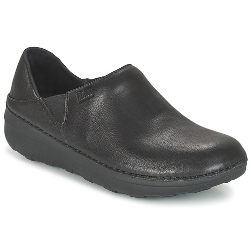 Sapatos Mulher Tamancos FitFlop SUPERLOAFER (LEATHER) Preto