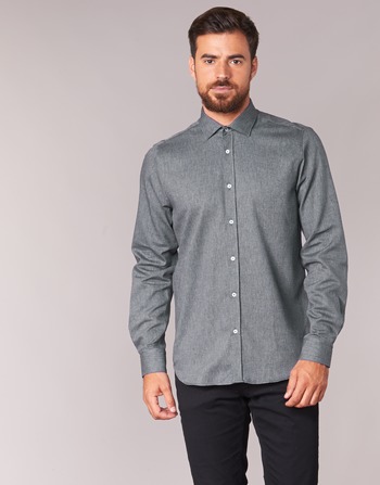 Textil Homem Camisas mangas comprida Casual Attitude FOLI Cinza