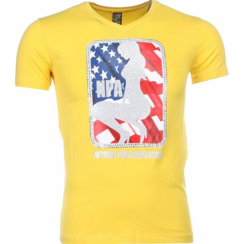 Textil Homem T-Shirt mangas curtas Local Fanatic 6694298 Amarelo