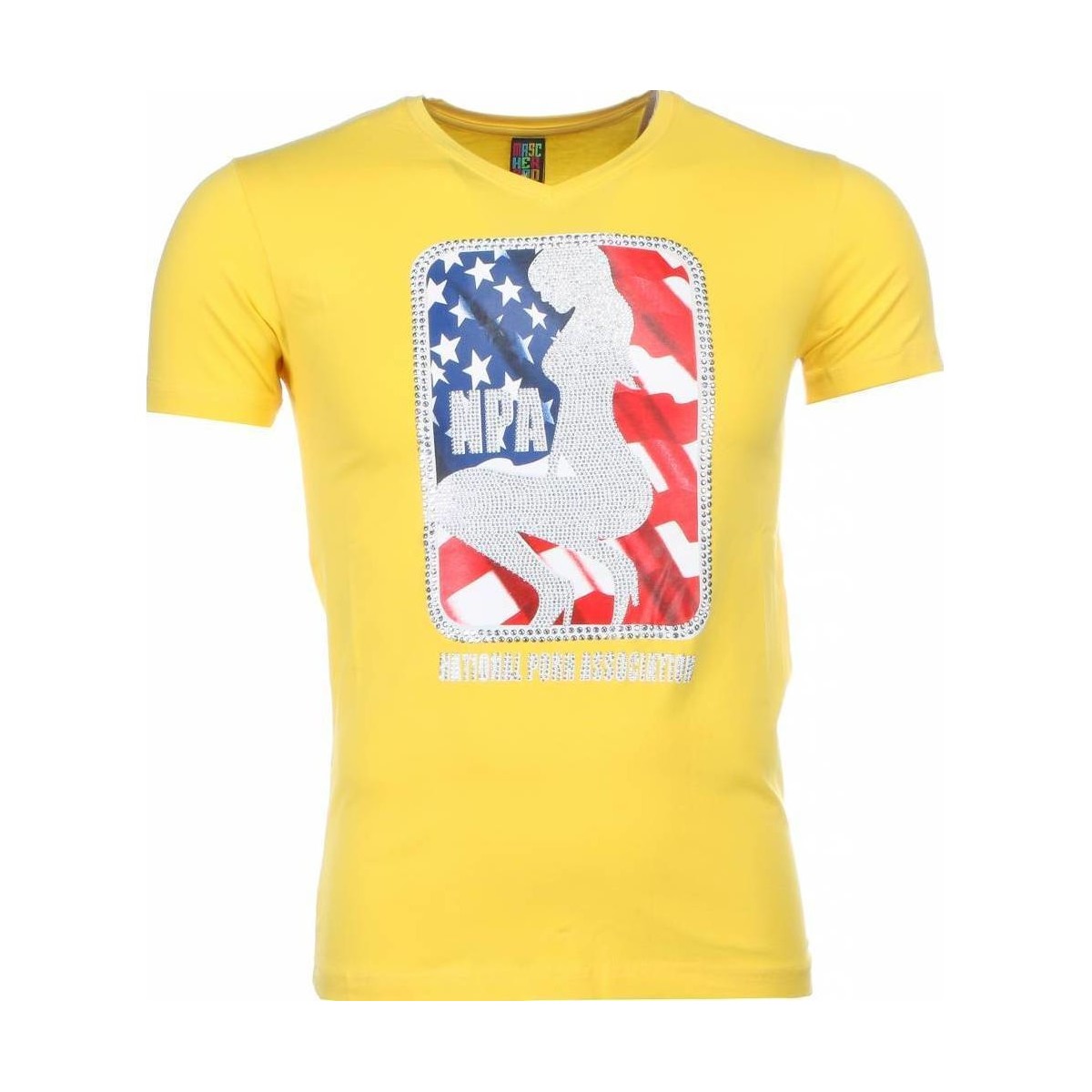 Textil Homem T-Shirt mangas curtas Local Fanatic 6694298 Amarelo