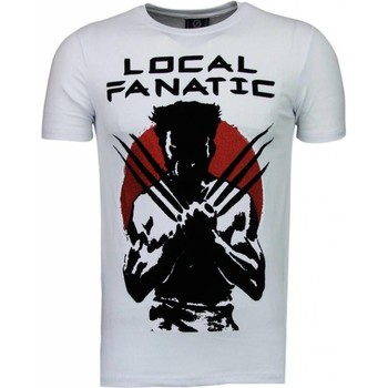 Textil Homem T-Shirt mangas curtas Local Fanatic 27347140 Branco