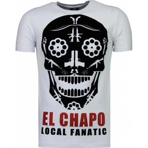 Textil Homem T-Shirt mangas curtas Local Fanatic 27341308 Branco