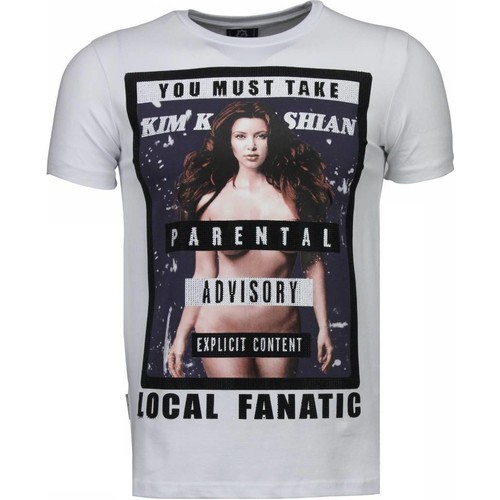 Textil Homem T-Shirt mangas curtas Local Fanatic 20777100 Branco