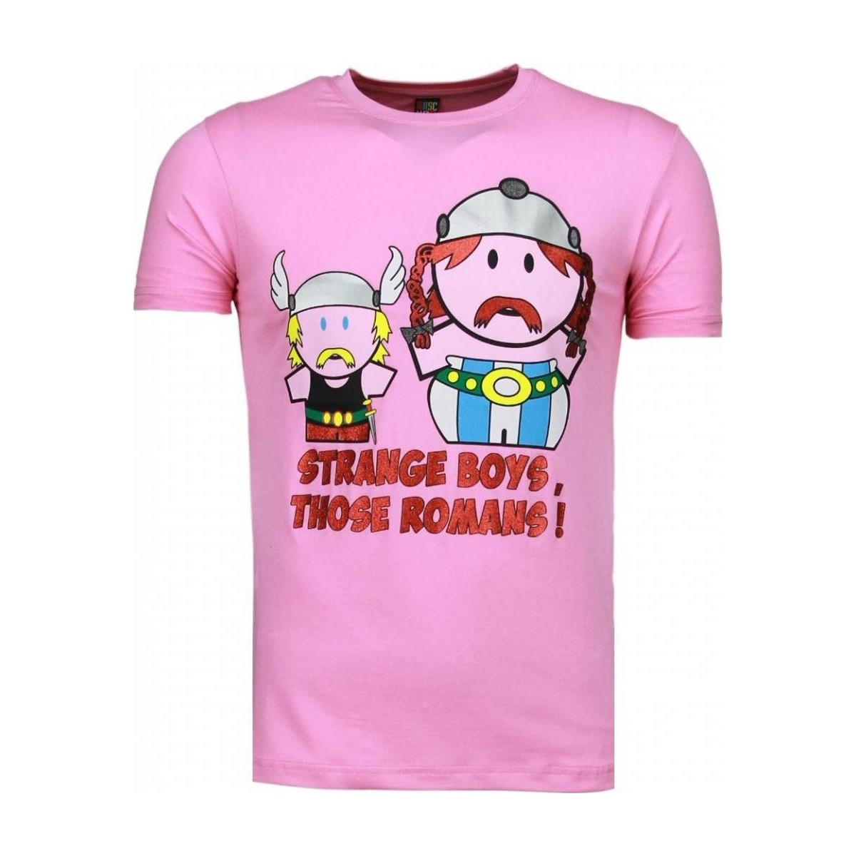 Textil Homem T-Shirt mangas curtas Local Fanatic 29226134 Rosa