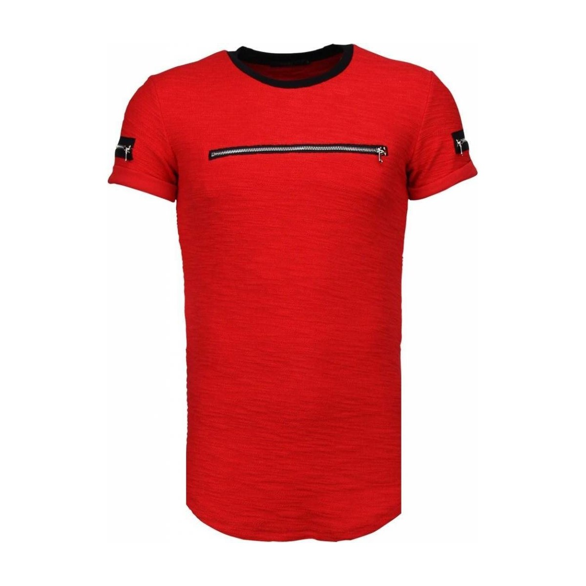 Textil Homem T-Shirt mangas curtas Justing 31873808 Vermelho