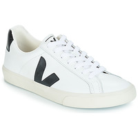 Sapatos Sapatilhas Veja ESPLAR LOW LOGO Branco / Preto