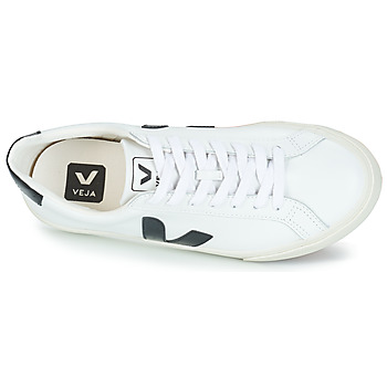 veja mens nova low canvas sneakers in whiteblack size uk 7 end clothing