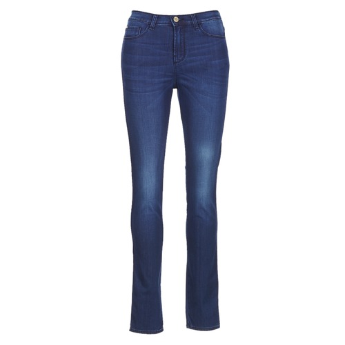Textil Mulher Gangas Skinny with Armani jeans HERTION Azul