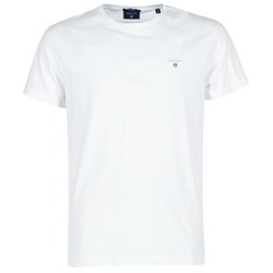 Textil Homem T-Shirt mangas curtas Gant THE ORIGINAL T-SHIRT Branco