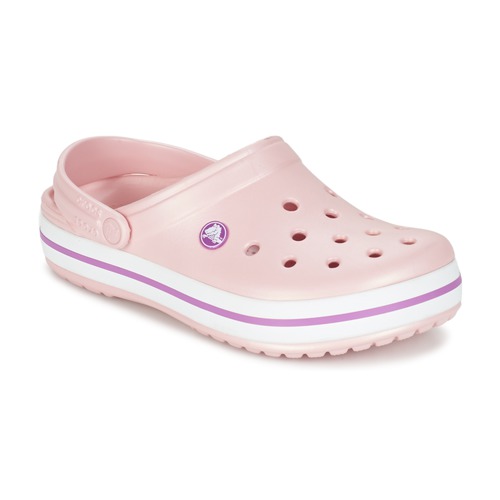 Sapatos Mulher Tamancos Slides Crocs CROCBAND Rosa